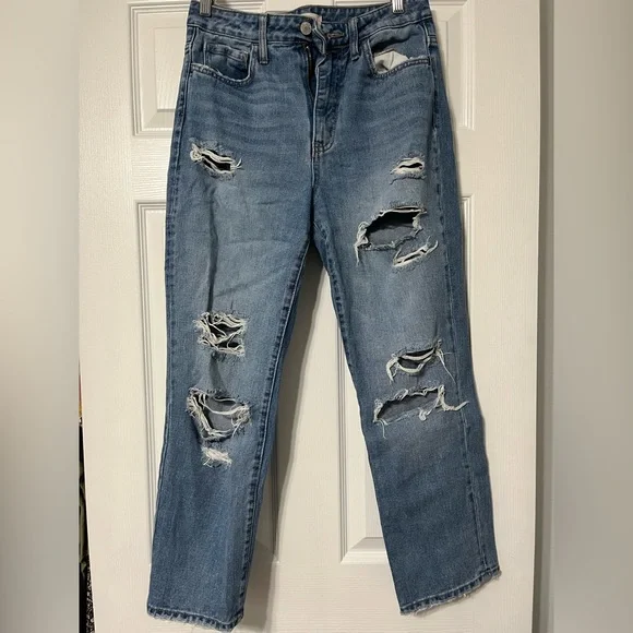 Altar’d state ripped high-rise mom jeans - Picture 2 of 2